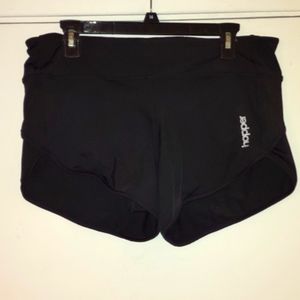NWT Hopper Women's Black Running Shorts (Sz. XL)